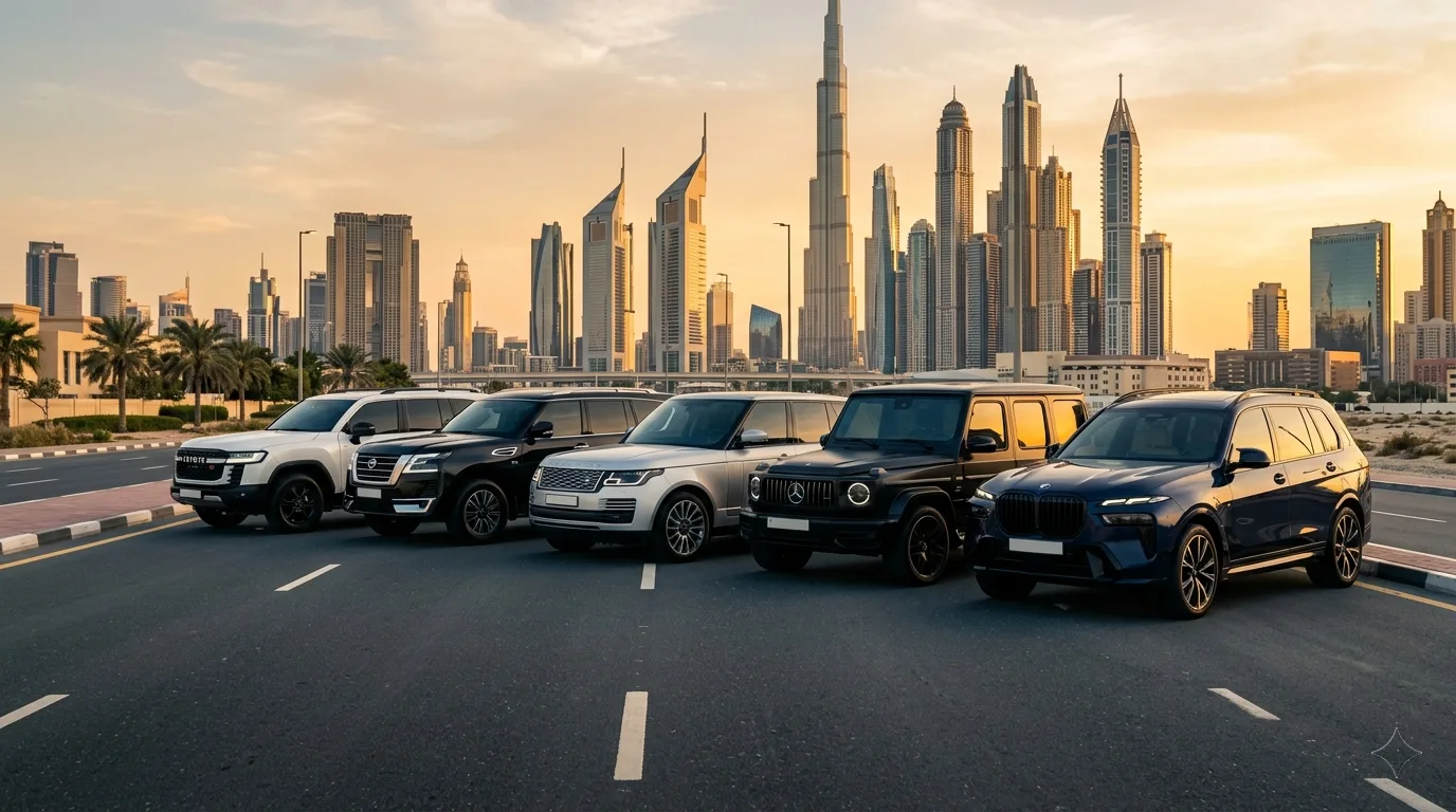 Top 5 SUVs To Rent in Dubai for First-Time Travelers